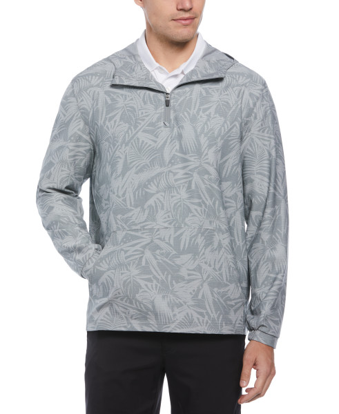 PGA Tour Golf Crossover Eco Print 1/4 Zip Pullover